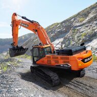 Гусеничный экскаватор DEVELON DX450LCA-7M, мощность двигателя 344 л.с.
