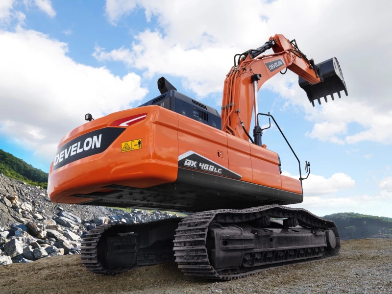 Гусеничный экскаватор DEVELON DX450LC-7B, мощность двигателя 316 л.с.