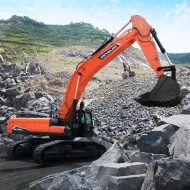 Гусеничный экскаватор DEVELON DX530LC-7B, мощность двигателя 399 л.с.