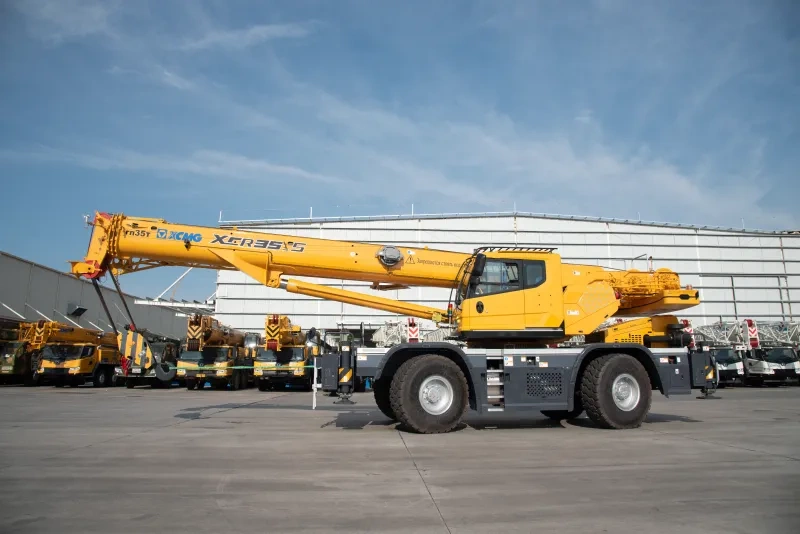 Короткобазный кран XCMG XCR35_S