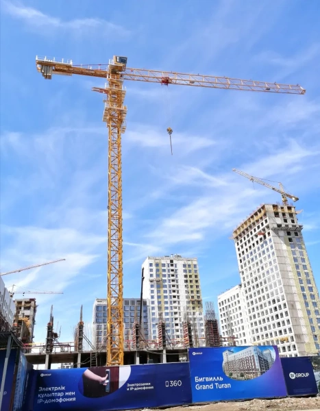 Башенный кран с горизонтальной стрелой XCMG XGT6013B-8S1