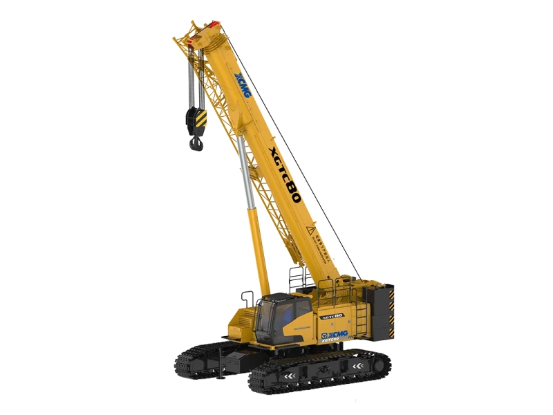 Гусеничный кран с с телескопической стрелой XCMG XGTC80