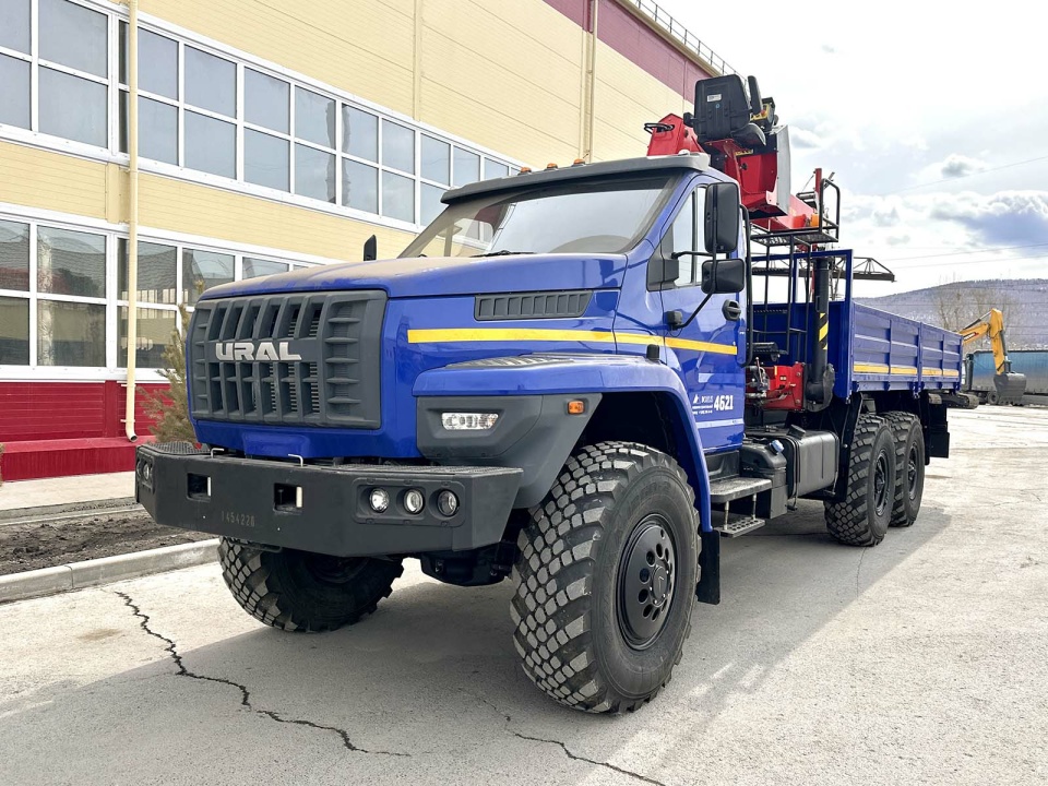 Грузовики Borus Автомобиль бортовой с КМУ ИТ-150 на шасси УРАЛ Next - 4621
