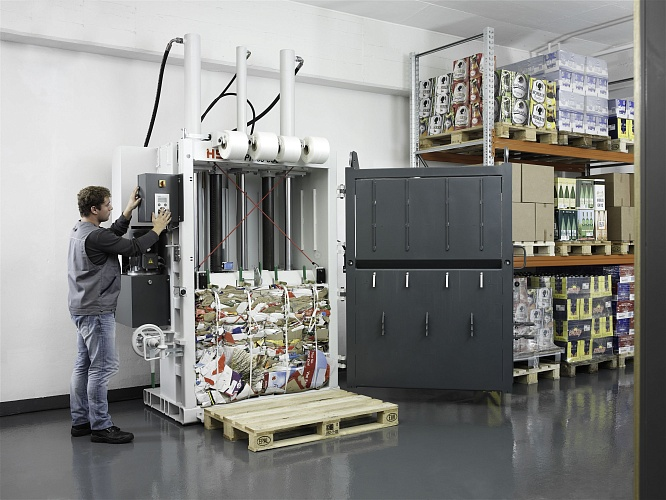 Вертикальный пресс HSM V-Press 860 ECO