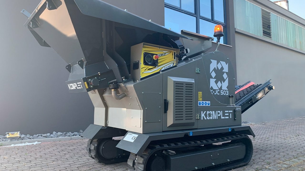 Мобильная щековая дробилка KOMPLET K-JC 503