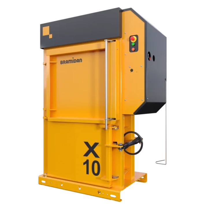 Вертикальный пресс BRAMIDAN Baler X10