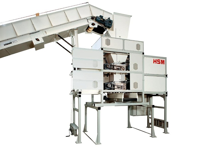 Специальное оборудование HSM Трехуровневый шредер TriShredder 6060