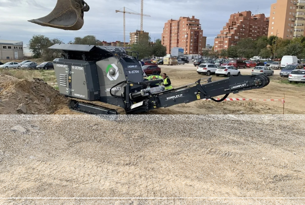 Мобильная щековая дробилка KOMPLET K-JC 704