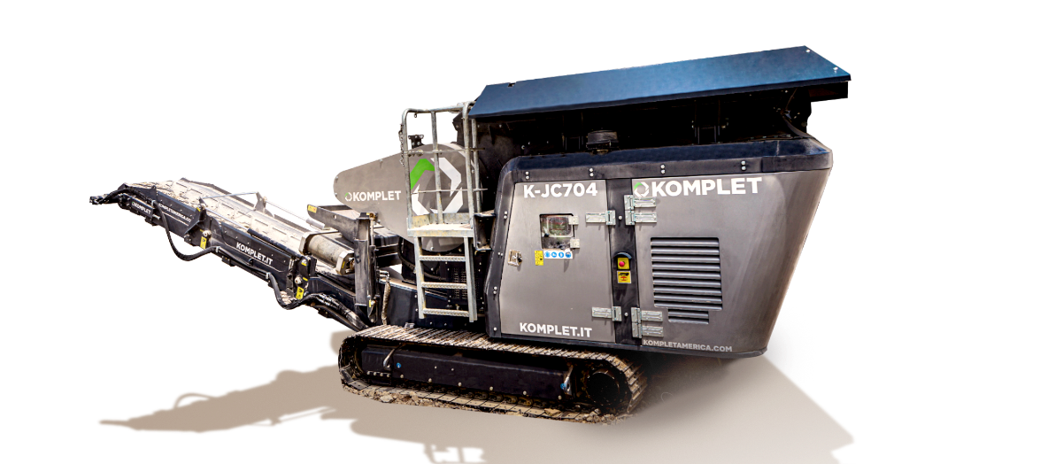 Мобильная щековая дробилка KOMPLET K-JC 704