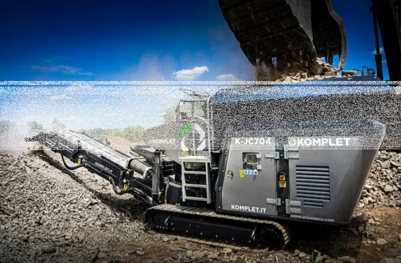 Мобильная щековая дробилка KOMPLET K-JC 704