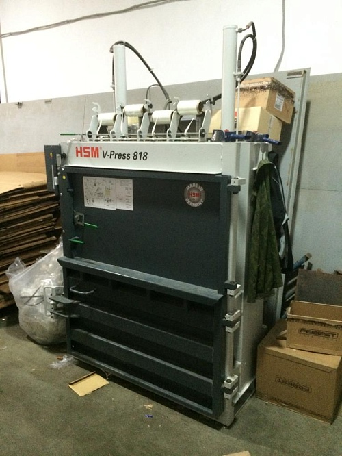 Вертикальный пресс HSM V-Press 818 Plus
