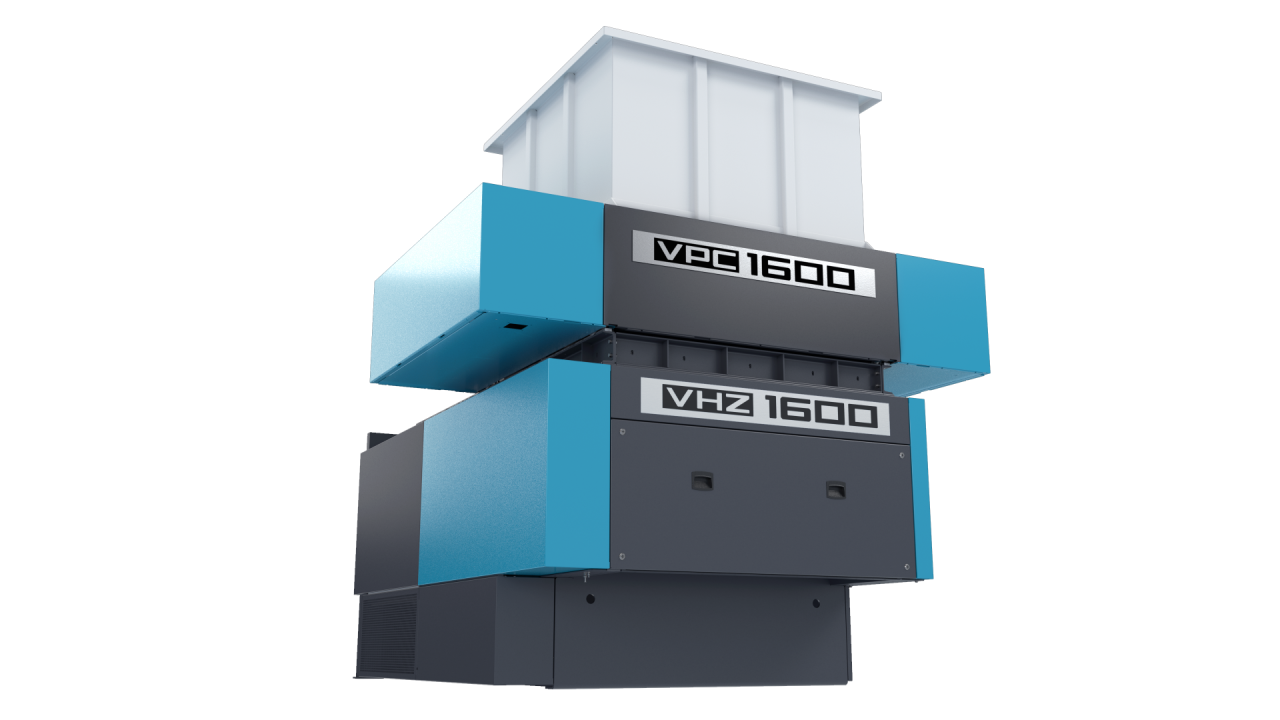Вторичные измельчители VECOPLAN Шеред VHZ 1600