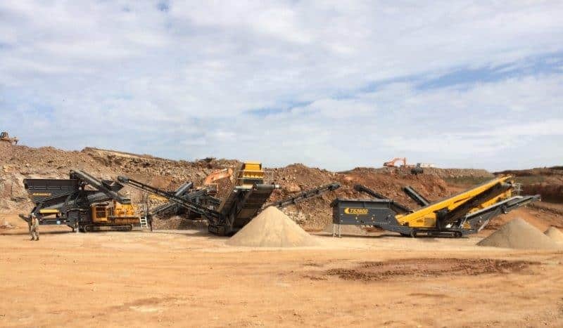 Дробилки Мобильный грохот TESAB TS 2600