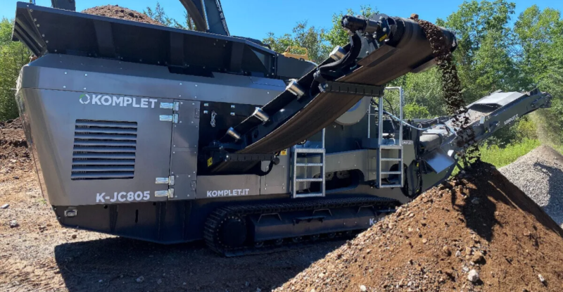Мобильная щековая дробилка KOMPLET K-JC 805
