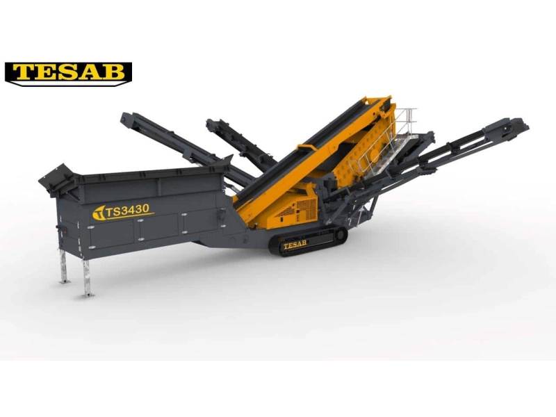 Дробилки Мобильный грохот TESAB TS 3430