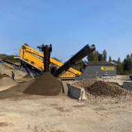 Дробилки Мобильный грохот TESAB TS 3430