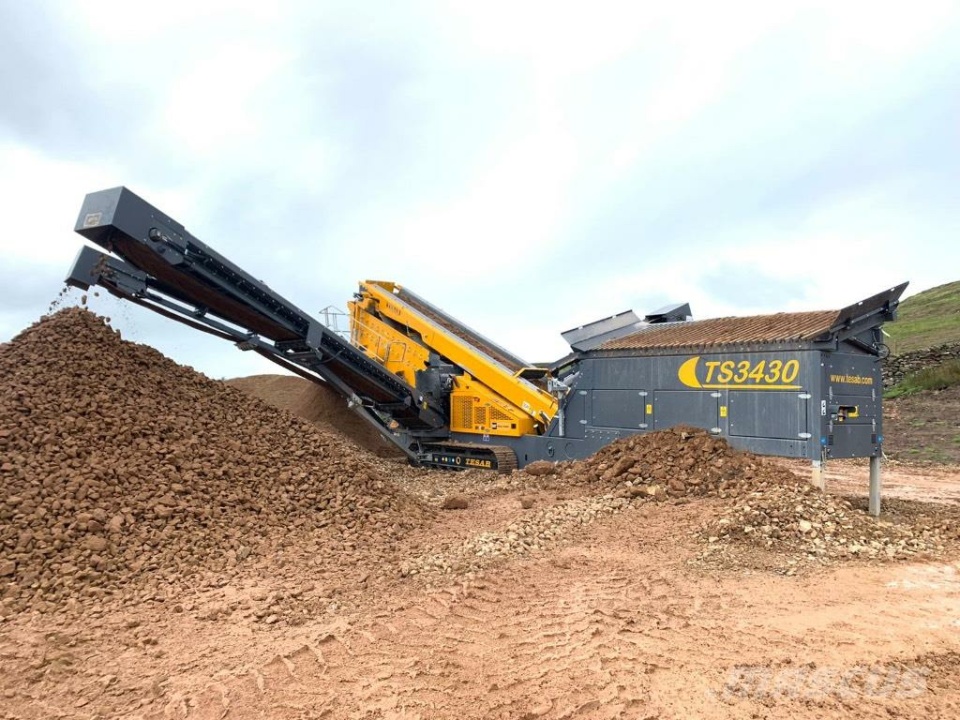 Дробилки Мобильный грохот TESAB TS 3430