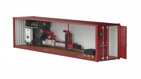 Брикетировочный пресс HEGER LION 400 Box EPP | EPE