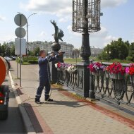 Бочки и цементораспределители Бочка прицеп с керхером на МТЗ