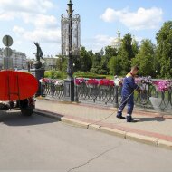 Бочки и цементораспределители Бочка с пистолетом на трактор МТЗ