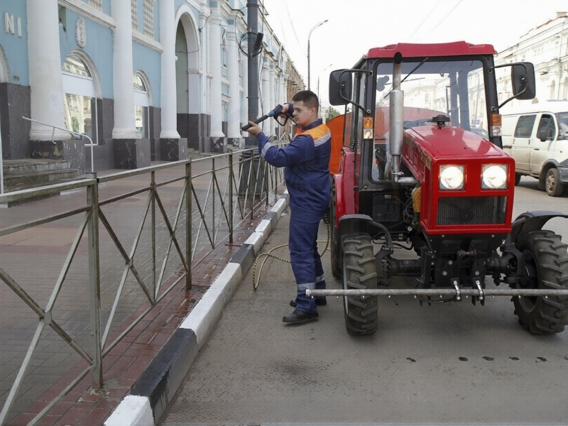Бочки и цементораспределители Бочка с пистолетом на трактор МТЗ