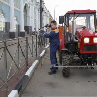 Бочки и цементораспределители Бочка с пистолетом на трактор МТЗ
