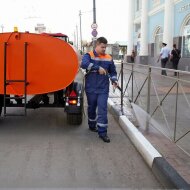 Бочки и цементораспределители Бочка с пистолетом на трактор МТЗ