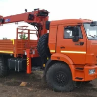 Кран-манипулятор Kanglim 2056 SM на шасси КамАЗ 43118