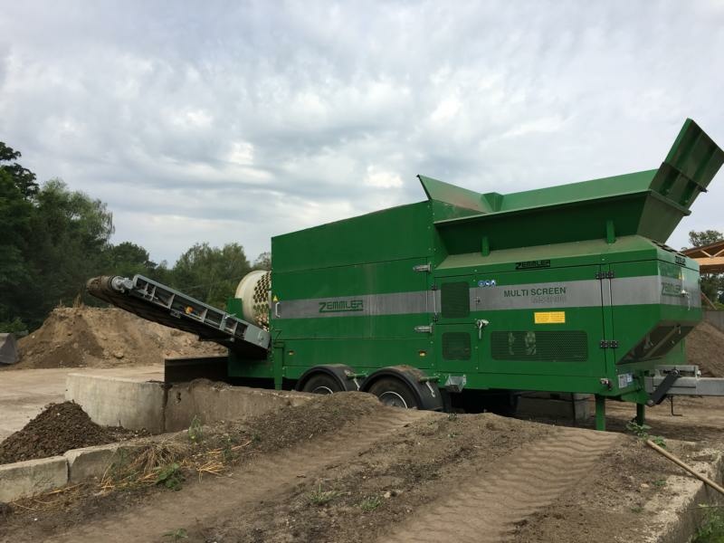 Разделка шин Zemmler Мобильный грохот MULTI SCREEN MS 3200