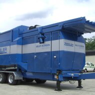 Разделка шин Zemmler Мобильный грохот MULTI SCREEN MS 4200
