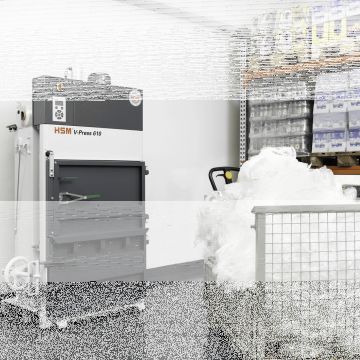 Вертикальный пресс HSM V-Press 610