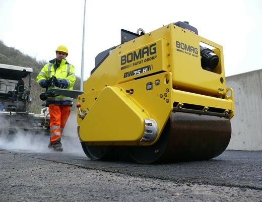 Ручные катки с пешим оператором BOMAG Гладковальцовый каток BW 75 H
