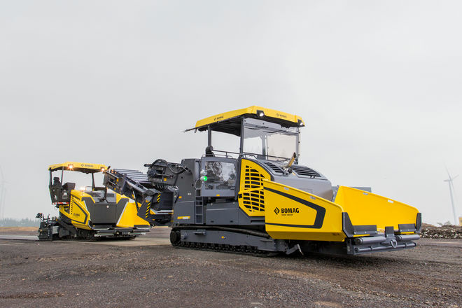 Асфальтоукладчики BOMAG Перегружатель BMF 2500 M