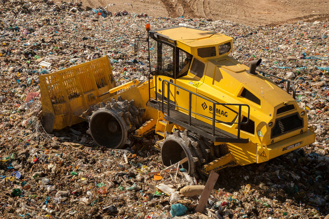 Уплотнитель мусора BOMAG BC 463 RB-3