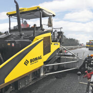 Асфальтоукладчик BOMAG BF 800 C