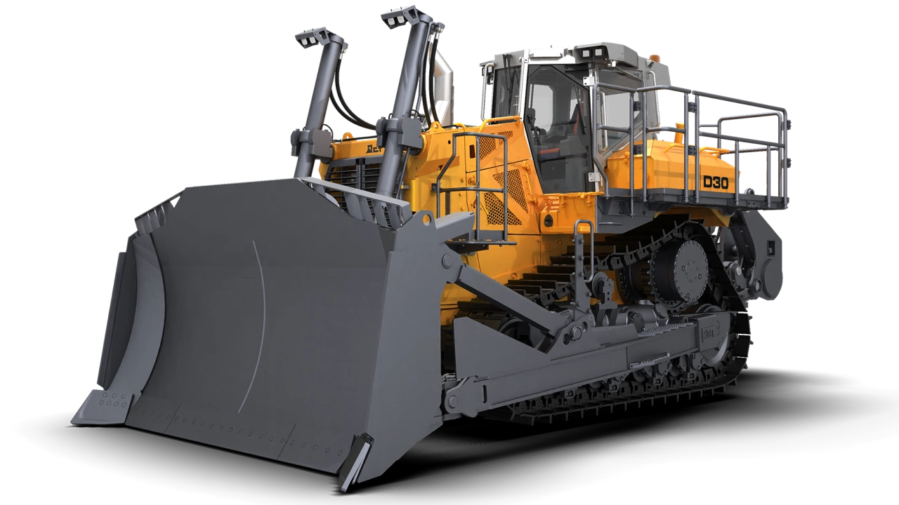 Бульдозер ДСТ-Урал D30, масса 55 т