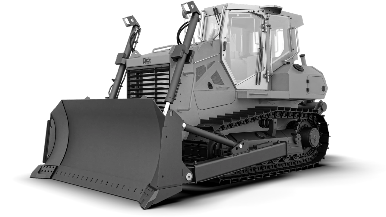 Бульдозер ДСТ-Урал D12E (электрический гибрид) Лесной, масса 21,5 т