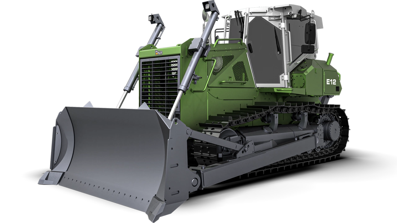 Бульдозер ДСТ-Урал D12E (электрический гибрид), масса 21,5 т