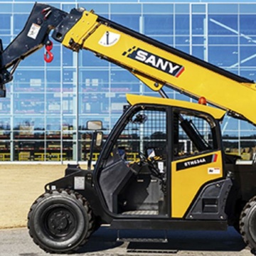 Телескопический погрузчик SANY STH634A, двигатель DEUTZ TD2.9 55 кВт, высота подъема 10,4 м, грузоподъемность 2720 кг