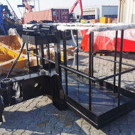 Телескопический погрузчик SANY STH1256A с сертифицированной платформой, двигатель CUMMINS QSF3.8 T3 93 кВт, высота подъема 17,1 м, грузоподъемность 5440 кг