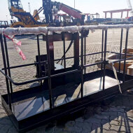 Телескопический погрузчик SANY STH1256A с сертифицированной платформой, двигатель CUMMINS QSF3.8 T3 93 кВт, высота подъема 17,1 м, грузоподъемность 5440 кг