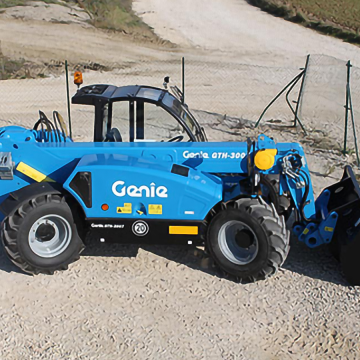 Телескопический погрузчик GENIE GTH-3007, двигатель Deutz TD2011 L04W, грузоподъемность 3000 кг