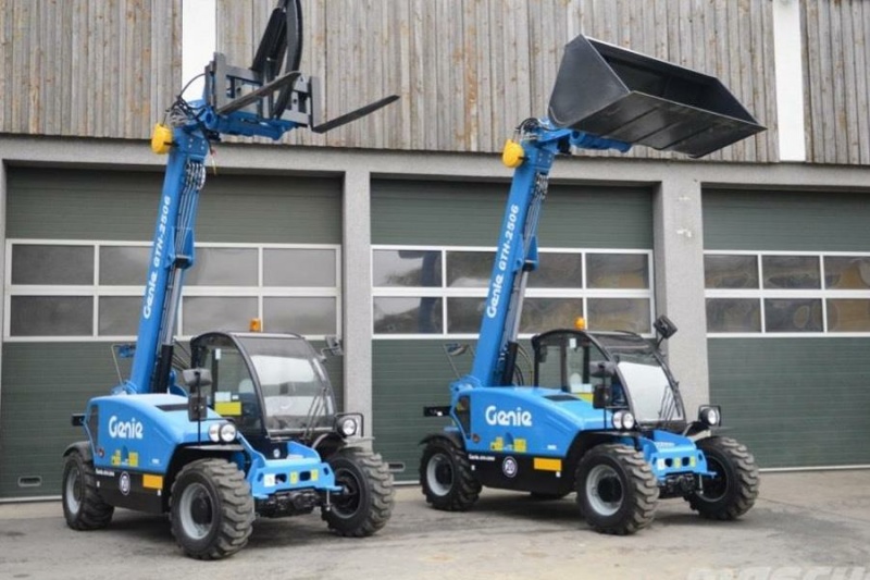 Телескопический погрузчик GENIE GTH-2506, двигатель Deutz TD 2.9 L4, грузоподъемность 2500 кг