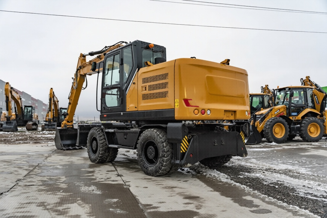 Колесный экскаватор SANY SY185W