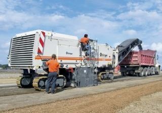 дорожная фреза WIRTGEN серии w 2100