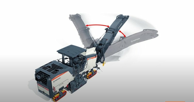 дорожная фреза WIRTGEN серии w 200 f