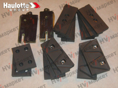 K2820305210 - Комплект пластин скольжения средней секции