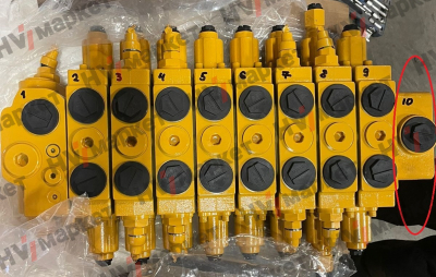 W070400009-2 - Секция гидрораспределителя Shanmon388H #10