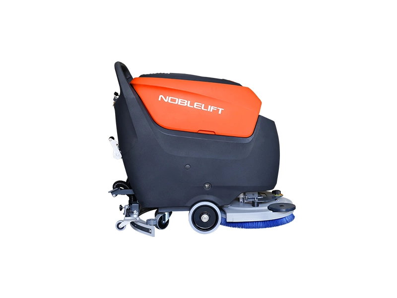 Поломойки с местом оператора Noblelift Поломоечная машина NB530, объем бака для чистой воды 50 л, площадь уборки макс 1800 м2, время работы 4 ч.